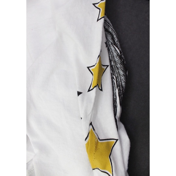 Sinful Affliction NWT Salem Skull with Angel Wings Edgy Top Large - Picture 6 of 10